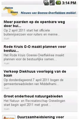 FlakkeeNieuws android App screenshot 1